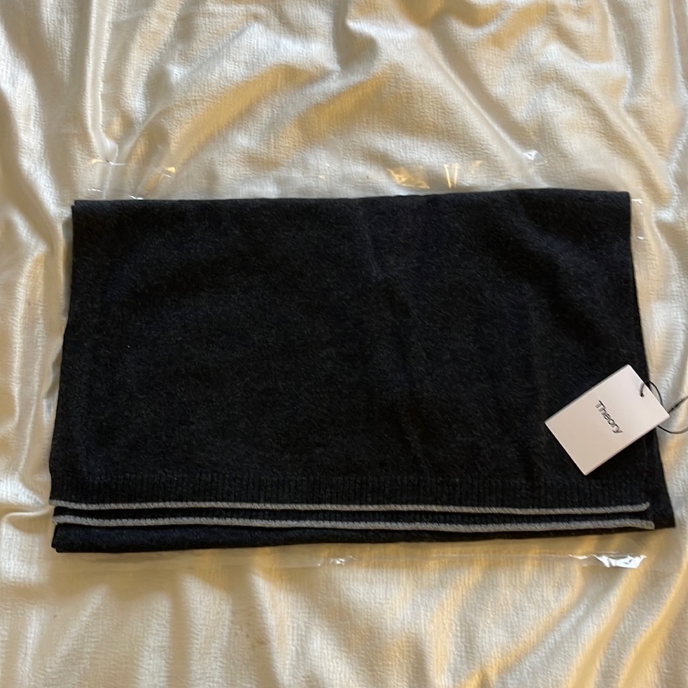 100% cashmere Theory scarf